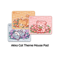 akko-alfombrilla de raton con tema de gatocapibara 36x28cm dibujos animados juego de deportes electronicos teclado alfombrilla de escritorio con borde de bloqueo antideslizante kawaii