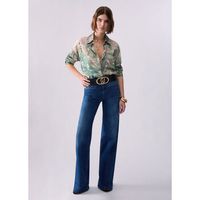 liu jo jeans jeans flare stonewash para mujer