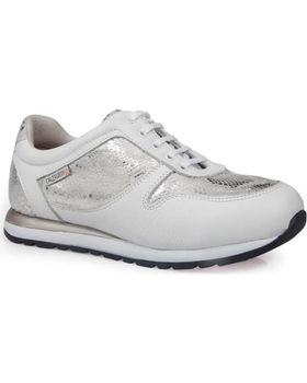 de CALZAMEDI ZAPATILLAS DEPORTIVAS ESTAMPADO W PLATA