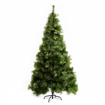 Árbol De Navidad Artificial 210 Cm Con 505 Puntas Y Soporte Metálico
