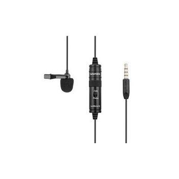 Micrófono Saramonic LavMicro U2 USB-C omnidireccional con espuma antiviento