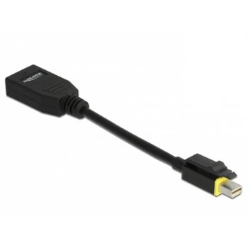 Adaptador DeLOCK Mini DisplayPort 1.4 a DisplayPort 0,15 m