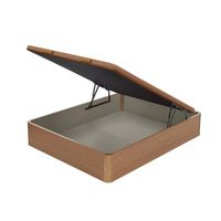 canape abatible madera 25 tapa tapizada ad cerezo 140x190 cm flex