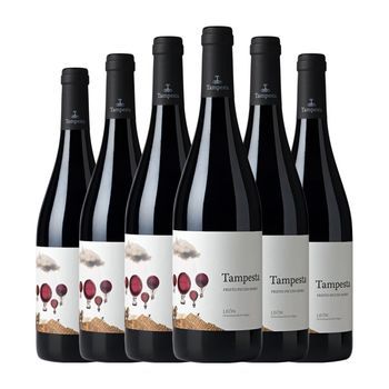 Tampesta Vino Tinto León Roble 75 Cl 13% Vol. (pack De 6 Unidades)