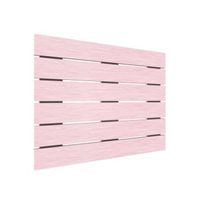 la web del colchon -cabecero de madera rustico campagne para cama de 90 100 x 74 cms rosa palo