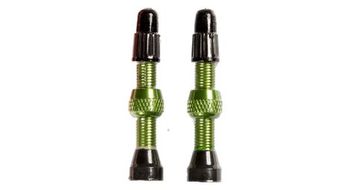 Par de valvulas presta universales stan s notubes 35mm verde