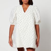 stine goya brethel seersucker mini dress - xxs