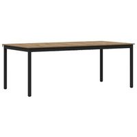 mesas de comedor 2 piezas 180 x 90 x 75 cm madera de ingenieria