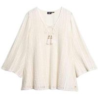 superdry vestido robe courte en dentelle ibiza para mujer