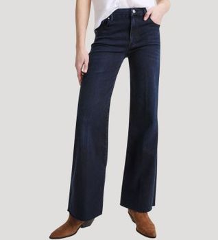 Marella para mujer. 2623186094200 Jeans Swlcrop marino (42), Azul, Casual, Algodón, Denim