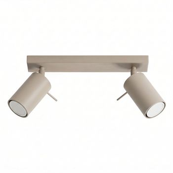 Plafone taupe acero alt. 16 cm