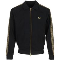 fred perry chaquetas cross tape track jacket para hombre