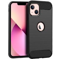 cool funda carbon negro para iphone 13