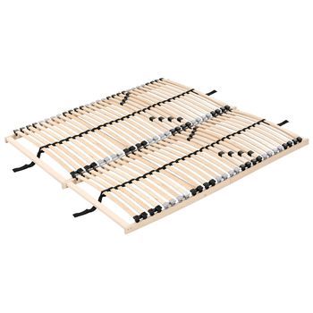 Somier De Listones Para Cama De 160 X 200 Cm Dormitorio Estructura De Madera Liry