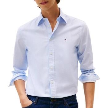 Tommy Hilfiger Camisa manga larga Flex Poplin para hombre