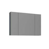 mueble de bano con espejo  - 97 x 16 x 66 cm - antracita mate