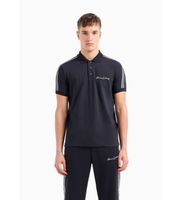 ax armani exchange para hombre 8nzfsgzj81z1510 polo liso marino l casual algodon manga corta