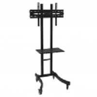 soporte de suelo con ruedas approx para pantalla de 30 - 55 fijo max vesa 600x400 hasta 40kg