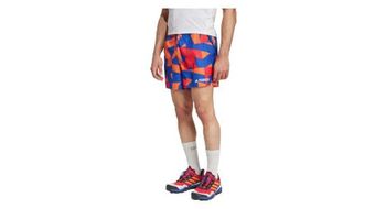 Pantalon corto adidas terrex multi light 5in azul naranja hombre