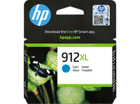 cartucho de tinta - hp 912 xl cian 3yl81ae