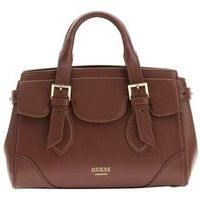 guess bandolera bolso bandouliere diana maxi satchel chocolate para mujer