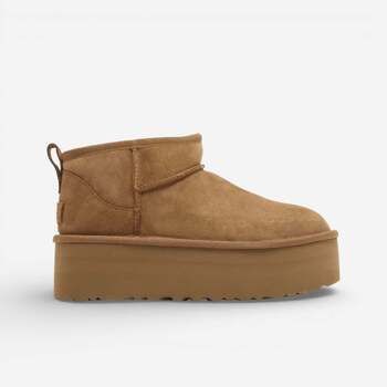 UGG Botines Classic Ultra Mini Platform Chestnut para mujer