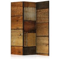 biombo - wooden textures 135x172 cm