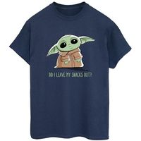 disney camiseta manga larga the mandalorian para mujer