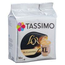 CÃ¡psulas de CafÃ© Tassimo L'Or XL Classic - Paquete de 16