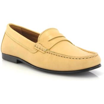 Atlanta Mocassin Mocasines Mocasines Yoki en piel lisa para mujer