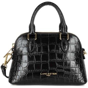 LANCASTER Bolso de mano Bolso media luna Zippée S Exo Noir para mujer