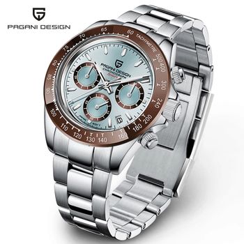 PAGANI-relojes deportivos de cuarzo para Hombre, nuevo diseño de marca superior, cronógrafo resistente al agua de acero inoxidable con zafiro, Reloj de lujo para Hombre 2026