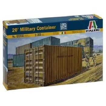 Italeri 6516 - Maqueta Contenedor Militar 20´. Escala 1/35