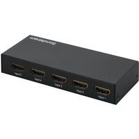 sandstrom shdsw18 5-way 4k hdmi switch box