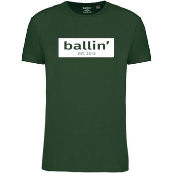 Ballin Est. 2013 Camiseta Cut Out Logo Shirt para hombre