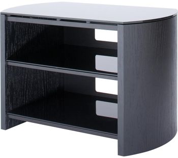 Finewoods FW750 750 mm TV Stand - Black Oak, Black