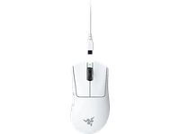 raton gaming - razer deathadder v4 pro inalambrica 45000 dpi sensor optico focus pro 45k gen-2 blanco