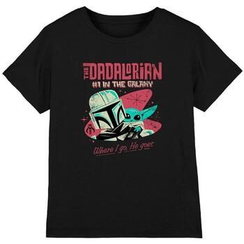 Disney Camiseta Dadalorian 1 In The Galaxy para niña