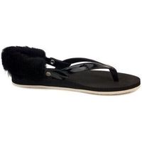 ugg chanclas w laalaa black 1090387 para mujer