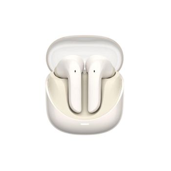 Auriculares Havit 6939119079918 inalámbricos Bluetooth para música con modo gaming beige