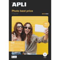 papel fotografico apli bestprice 11804 a4 140g 100 hojas brillante fsc inkjet