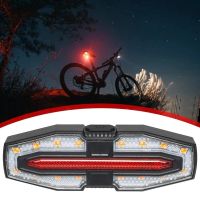 bengguo luz trasera para bicicleta 5 modos de luz recargable por usb-c impermeable resistente al desgaste luz trasera pa