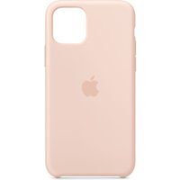 iphone 11 pro silicone case - pink sand pink