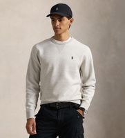polo ralph lauren para hombre 710888284002 sudadera en punto doble gris xxl casual algodon