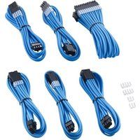 cablemod pro series modmesh extension cable kit - blue blue