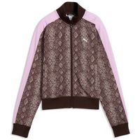 puma yellow chaqueta t7 snake aop short track jacket para mujer