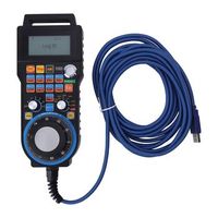 volante manual cableado para maquina de grabado cnc digital apto para sistema de control de movimiento mach3 admite 100ppr