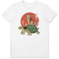 vincent trinidad camiseta manga larga catana on turtle para mujer