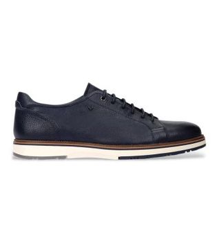 Martinelli para hombre. C003-2971N Zapatos de Piel Fulton marino (42), Plano, 1 a 3cm, Cordones, Casual, Clásico