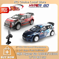 mjx 10303 10304 110 coche rc sin escobillas 70 kmh 4wd vehiculo a la deriva de alta velocidad 24g control remoto coche de carreras todoterreno de juguete como regalo